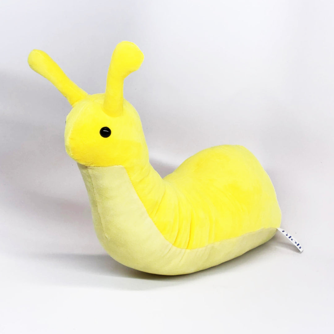 18" Yellow Banana Slug Plush