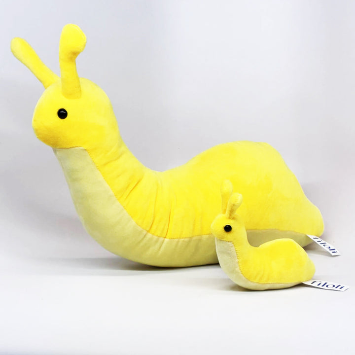 18" Yellow Banana Slug Plush