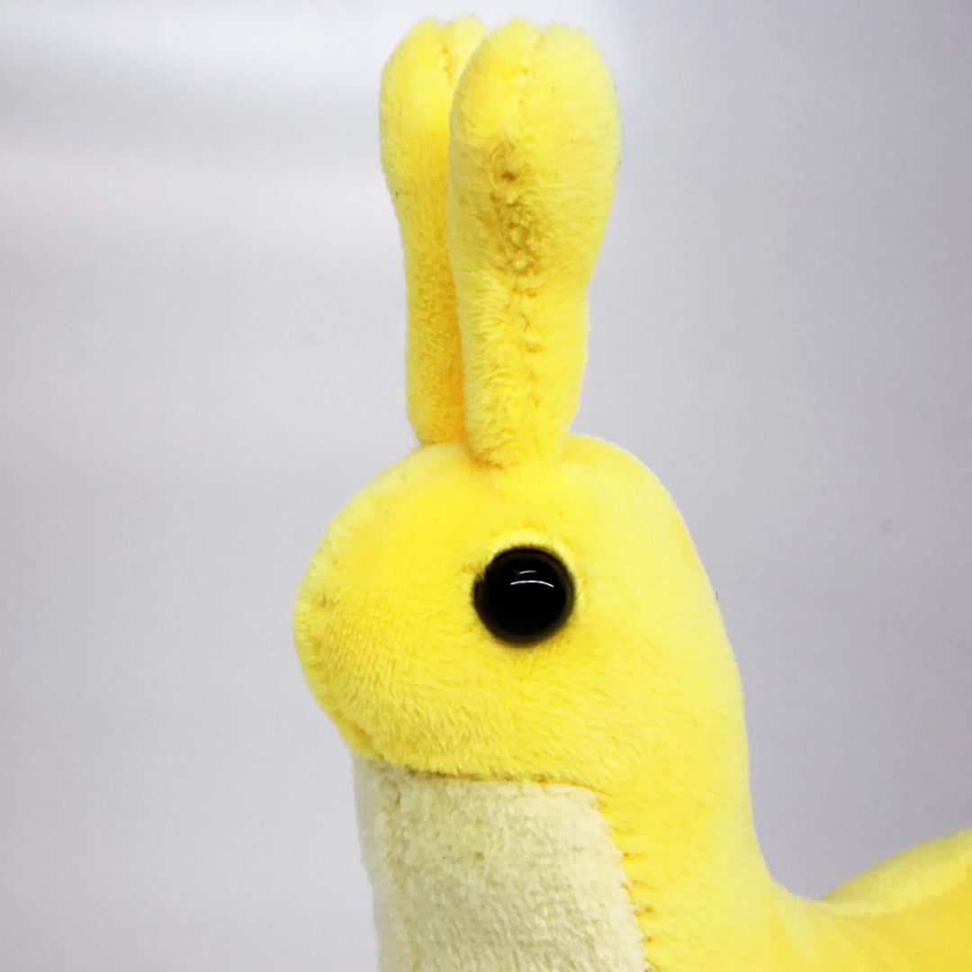 6" Yellow Banana Slug Plush