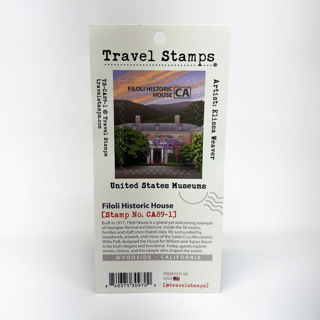 Historic House Travel Stamp