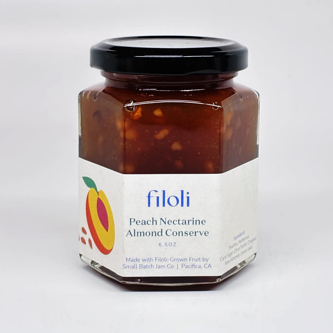 Filoli Peach Nectarine Almond Conserve 6.5oz