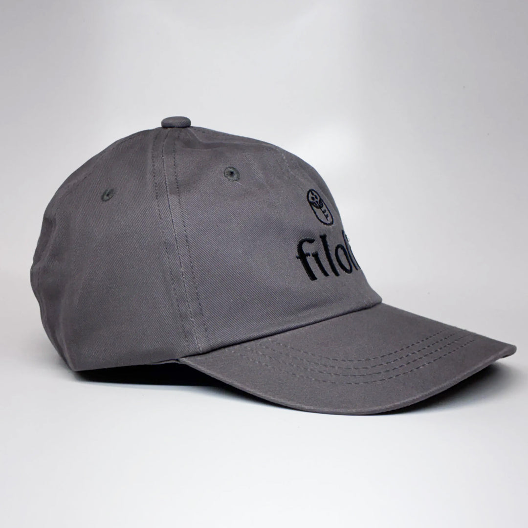 Filoli Twill Baseball Cap - Charcoal