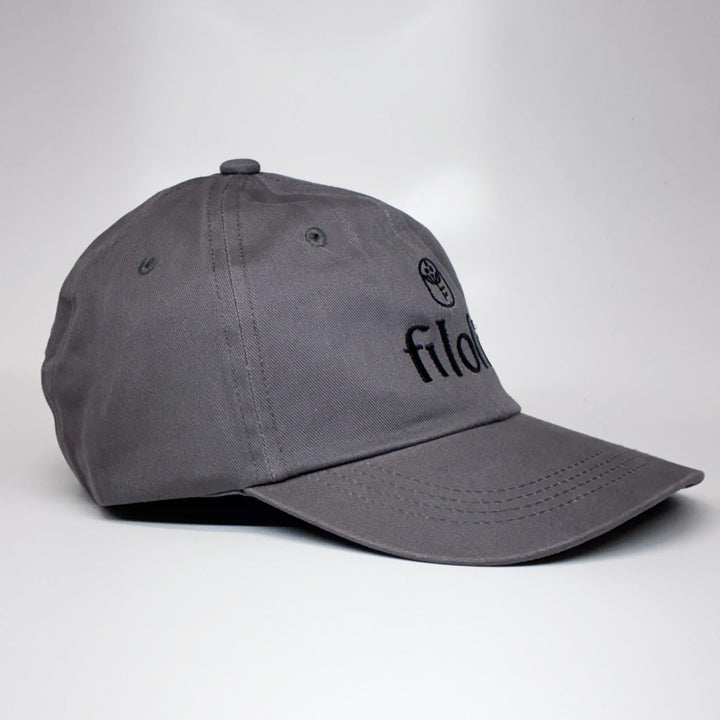 Filoli Twill Baseball Cap - Charcoal