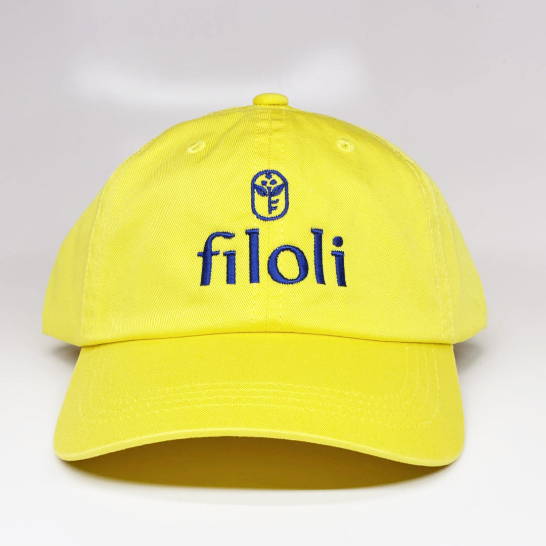 Filoli Twill Baseball Cap - Yellow