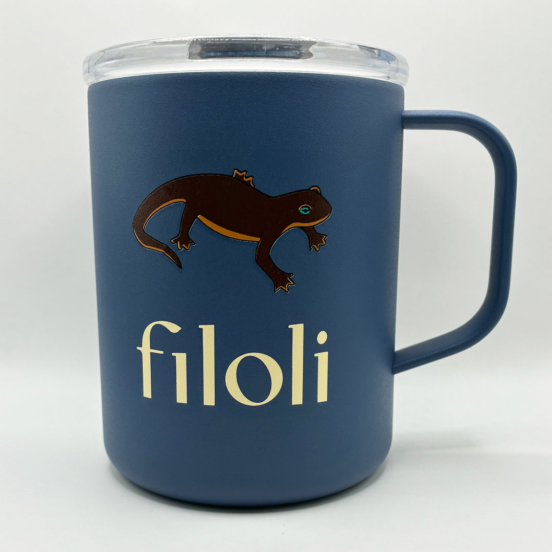 Blue Newt Camp Mug