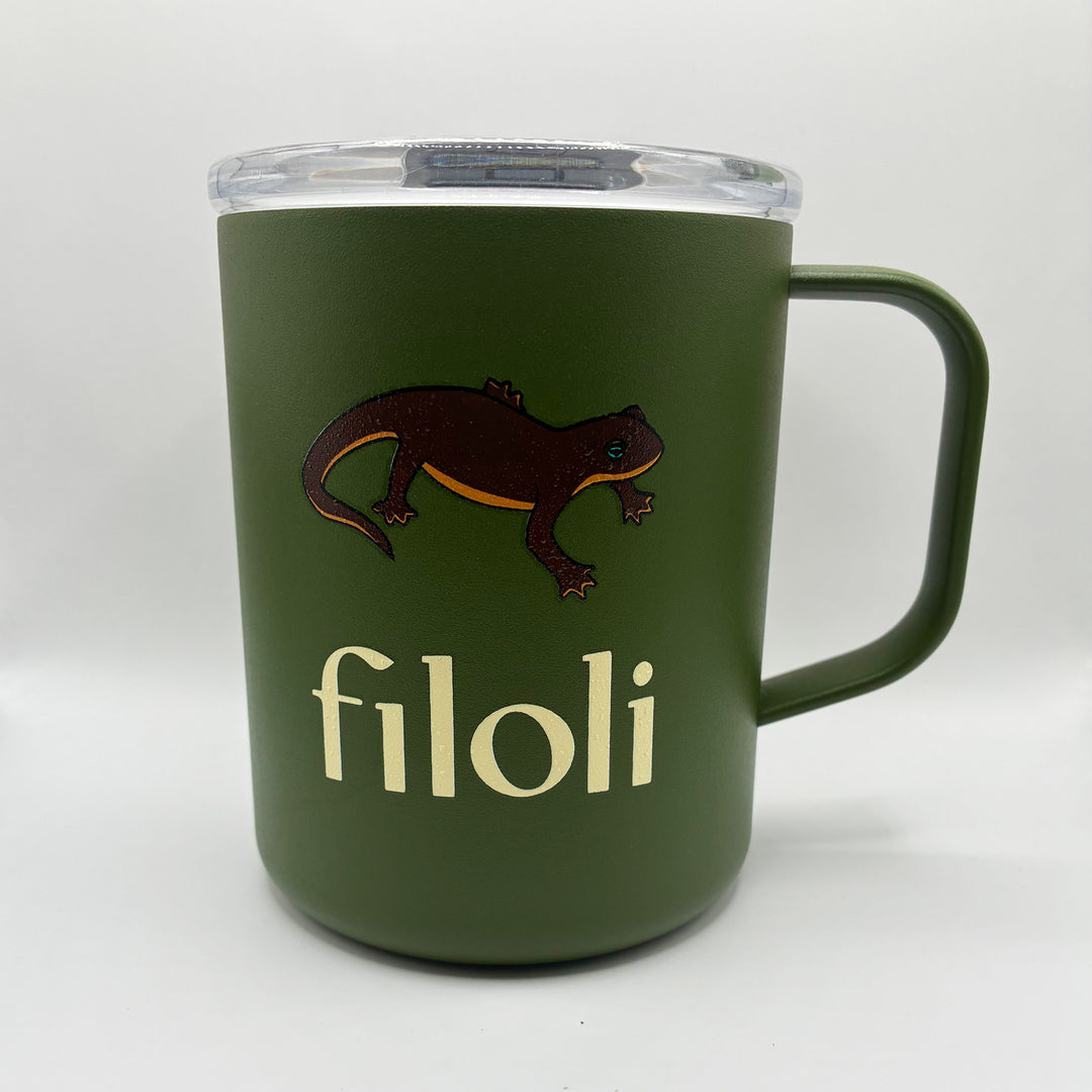 Olive Newt Camp Mug