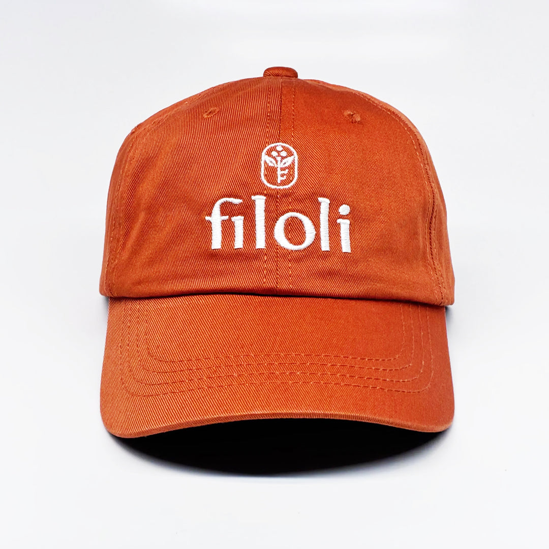 Filoli Twill Baseball Cap - Orange