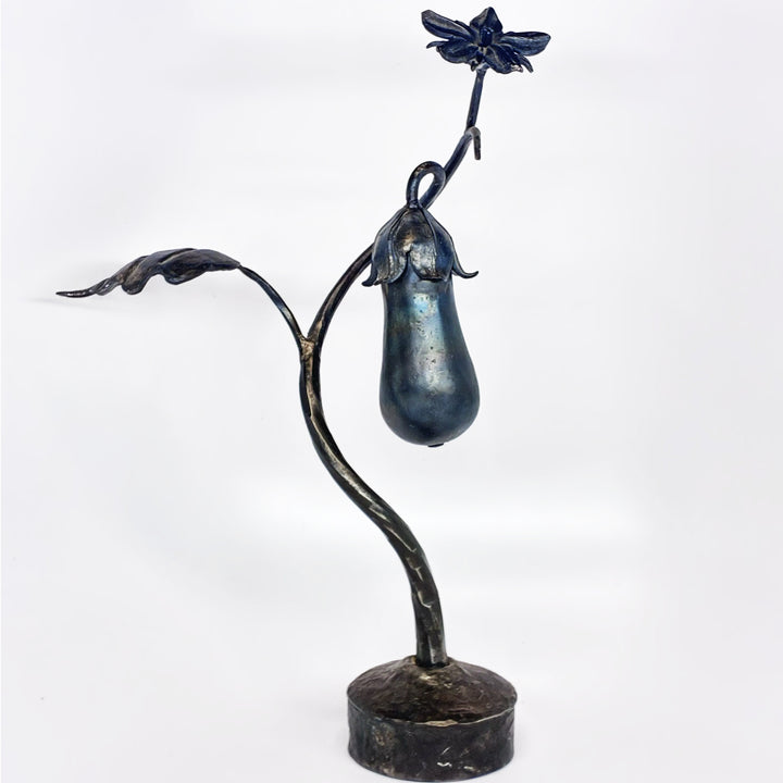 Sml Eggplant Sculpture