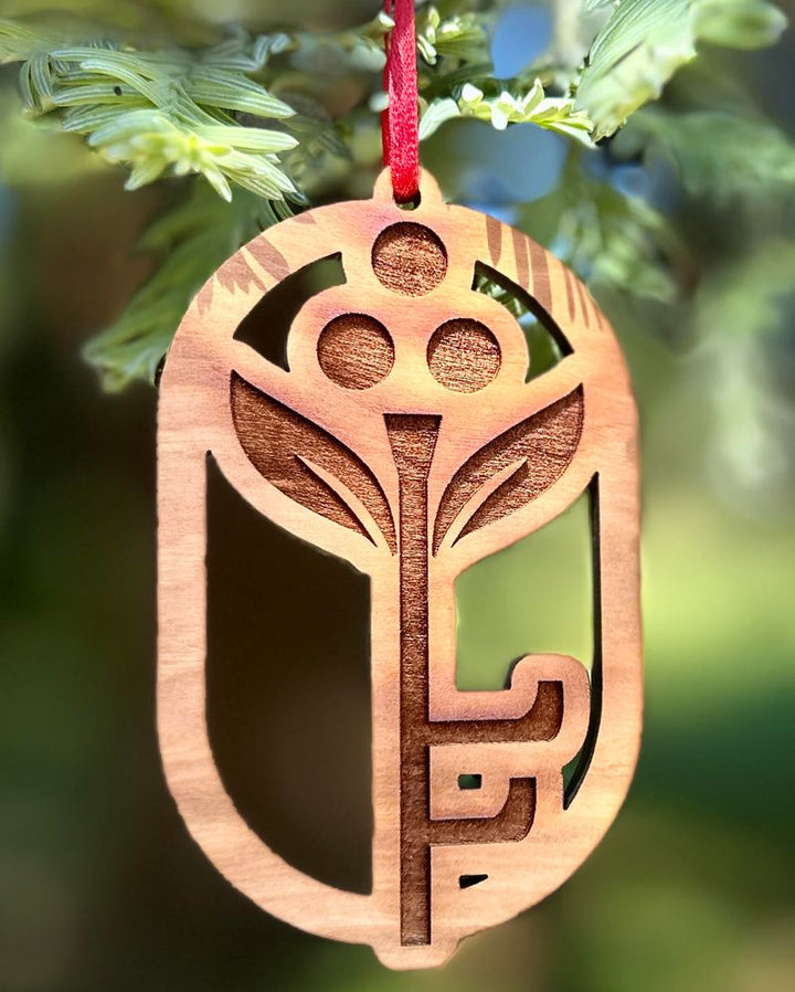 Filoli Wooden Keymark Ornament